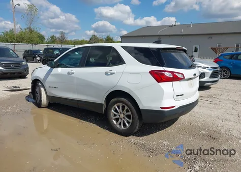 2020 Chevrolet Equinox Awd Ls из США, поврежденный, VIN 3GNAXSEV1LS589855